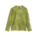 ダイワ シャツ DE-8624 ドライメッシュロングスリーブシャツ ボトムライム DAIWA