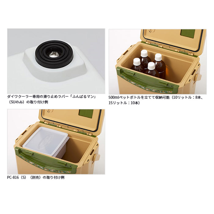 特価セールダイワDAIWA クーラーボックス クールラインα SURF SU/S 10リットル 投入口