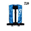 ダイワ DF-2608 インフレータブルライフジャケット 肩掛けタイプ手動・自動膨脹式 オーシャンカモ DAIWA 取寄せ