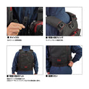 ダイワ ライフジャケット DF-6224 フロートゲームベスト ブラックレッド DAIWA 取寄