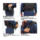 ダイワ ライフジャケット DF-6224 フロートゲームベスト ブラックレッド DAIWA 取寄