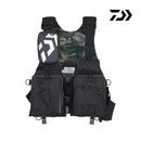 ダイワ ライフジャケット DF-6224 フロートゲームベスト ブラックカモ DAIWA 取寄