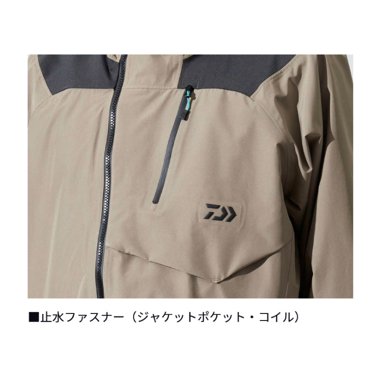 ダイワ レインウェア DR-1324J GORE-TEX タフレインジャケット ブラック DAIWA