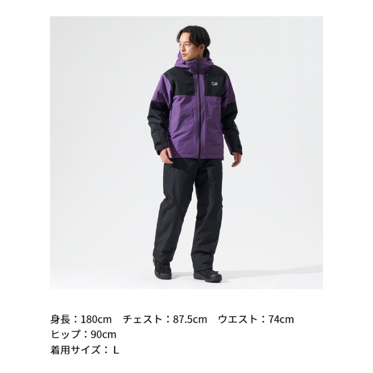 ダイワ 防寒ウェア DW-1924 GORE-TEX バーサタイルウィンタースーツ ブラック DAIWA