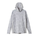 ダイワ シャツ DE-3625 ボートゲームフーディーシャツ マーブルグレー DAIWA