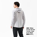 ダイワ シャツ DE-3625 ボートゲームフーディーシャツ マーブルグレー DAIWA