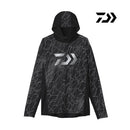 ダイワ シャツ DE-3725 フーディーゲームシャツ タイドブラック DAIWA