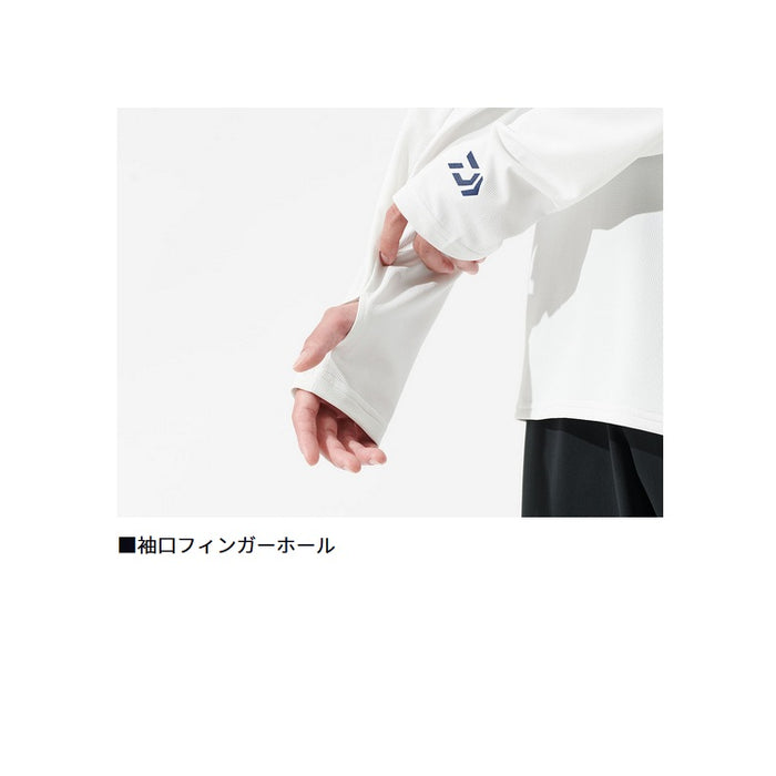 ダイワ シャツ DE-3525 Feel Alive. ドライフーディー ブラック