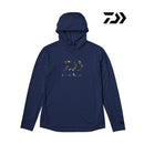 ダイワ シャツ DE-3525 Feel Alive. ドライフーディー グレープネイビー DAIWA