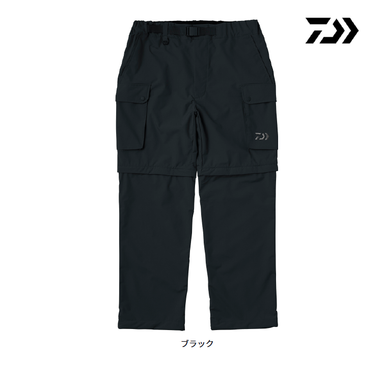 ダイワ DP-2725 デタッチャブルフィッシングパンツ ブラック DAIWA