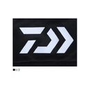 ダイワ シャツ DE-7925 半袖ポロシャツ ブラック×ホワイト DAIWA