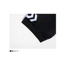 ダイワ シャツ DE-7925 半袖ポロシャツ ブラック×ホワイト DAIWA