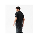 ダイワ シャツ DE-7925 半袖ポロシャツ ブラック×ホワイト DAIWA