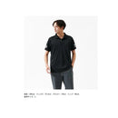 ダイワ シャツ DE-7925 半袖ポロシャツ ブラック×ホワイト キッズサイズ DAIWA