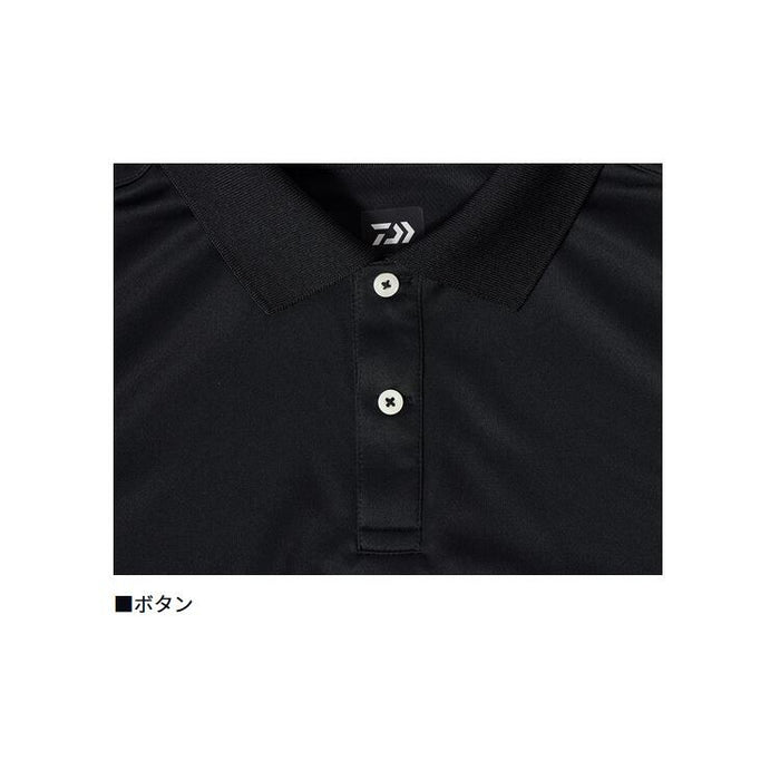 ダイワ(DAIWA) 半袖ポロシャツ ホワイト×ブラック 4XL DE-7906 ダイワ DE-7925 半袖ポロシャツ ブラック×ホワイト WL ダイワ DE-7925