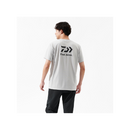 ダイワ シャツ DE-8325 ショートスリーブバックプリントTシャツ ライトグレー DAIWA