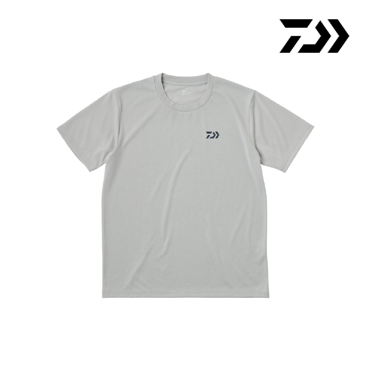 ダイワ シャツ DE-8325 ショートスリーブバックプリントTシャツ ライトグレー DAIWA
