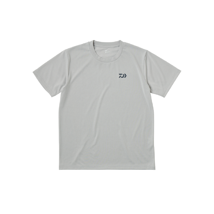 ダイワ シャツ DE-8325 ショートスリーブバックプリントTシャツ ライトグレー DAIWA