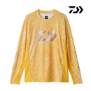 ダイワ シャツ DE-3825 ロングスリーブゲームシャツ タイドイエロー DAIWA