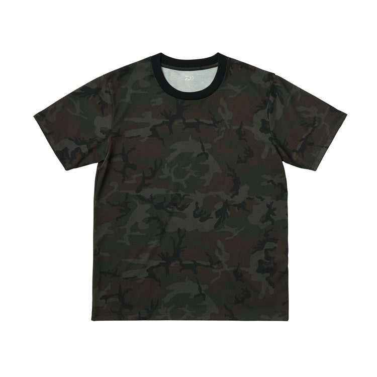 ダイワ シャツ DE-8325 ショートスリーブ バックプリントTシャツ グリーンカモ DAIWA