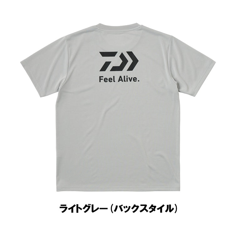 ダイワ シャツ DE-8325 ショートスリーブ バックプリントTシャツ グリーンカモ DAIWA