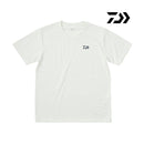 ダイワ シャツ DE-8325 ショートスリーブ バックプリントTシャツ ホワイト DAIWA