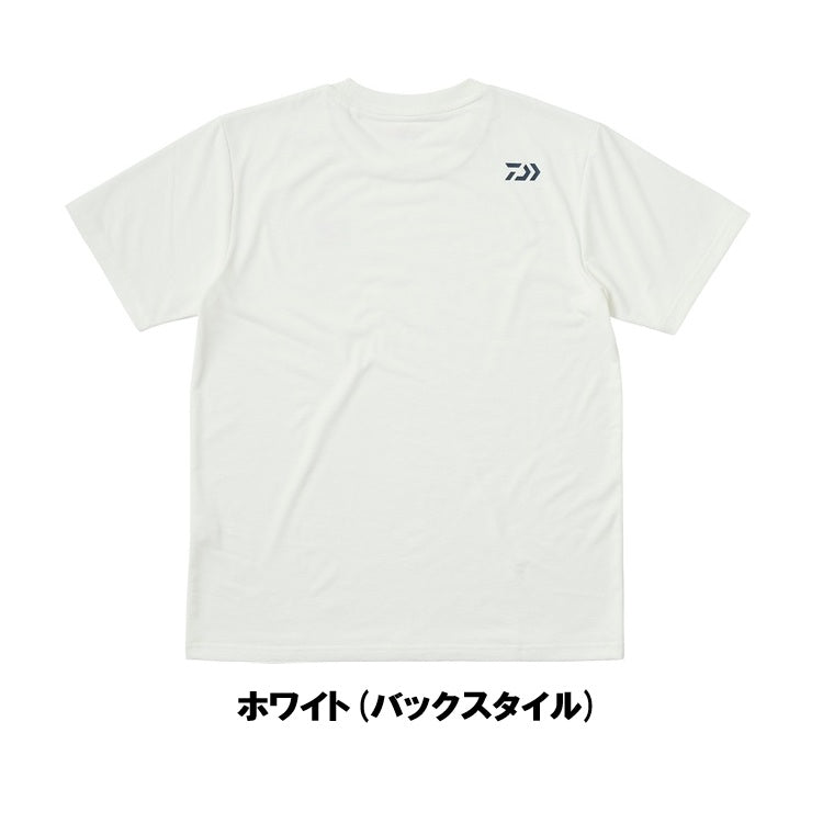 ダイワ シャツ DE-8625 ショートスリーブ スモールロゴTシャツ ライトグレー DAIWA