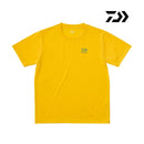 ダイワ シャツ DE-8625 ショートスリーブ スモールロゴTシャツ ヨークイエロー DAIWA