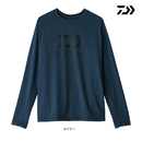 ダイワ ラッシュガード DE-6225 ICEDRY ロングスリーブシャツ ネイビー DAIWA