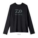 ダイワ ラッシュガード DE-6225 ICEDRY ロングスリーブシャツ ブラック DAIWA