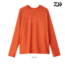 ダイワ ラッシュガード DE-6225 ICEDRY ロングスリーブシャツ オレンジ DAIWA