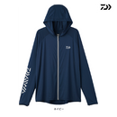 ダイワ ラッシュガード DE-6125 ICEDRY フーディーラッシュガードフルジップ ネイビー DAIWA