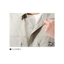 ダイワ シャツ DE-5025 ストリームショートスリーブシャツ サックスブルー DAIWA