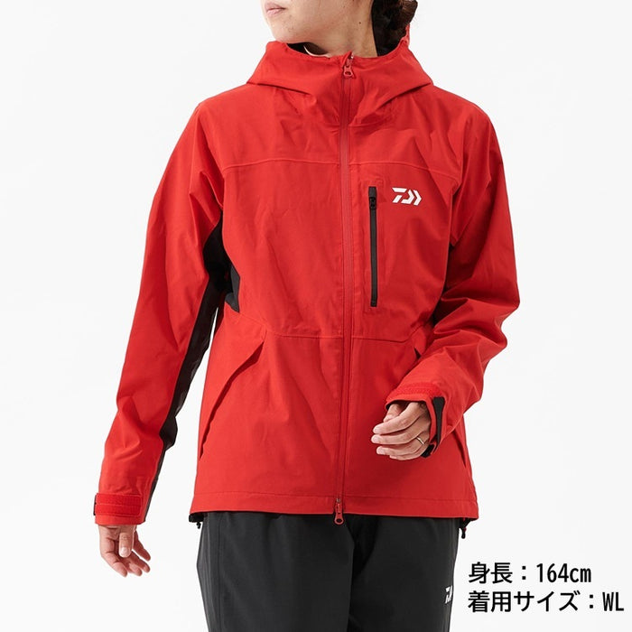 ダイワ レインウェア DR-3625J RAINMAX レインジャケット レッド
