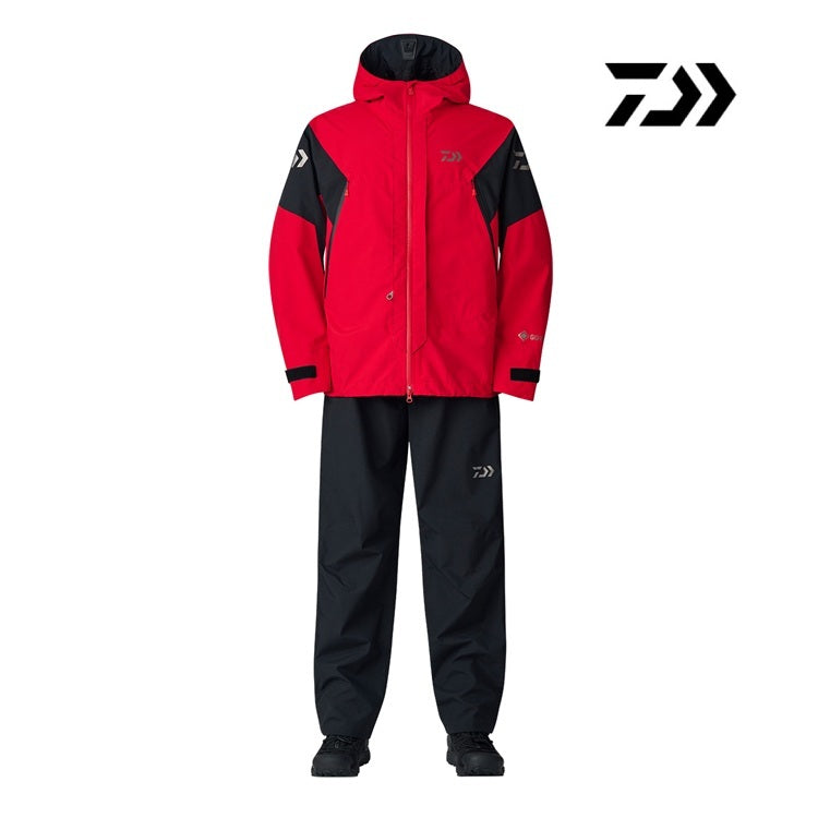 予約 ダイワ レインウェア DR-1825 GORE-TEX コンビアップレインスーツ レッド DAIWA 2025年4月発売