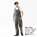 ダイワ レインウェア DR-2325P スプレーコートレインビブパンツ グレー DAIWA