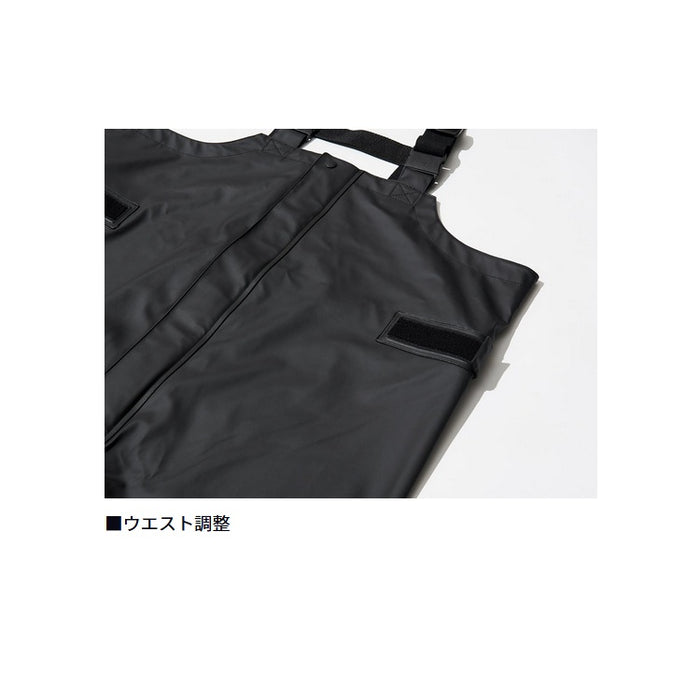 DAIWAハーフタイプサロペット未使用 ダイワ レインウェア DR-6325P オーシャンレインハーフ