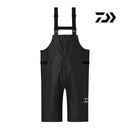 ダイワ レインウェア DR-6325P オーシャンレインハーフサロペット ブラック DAIWA