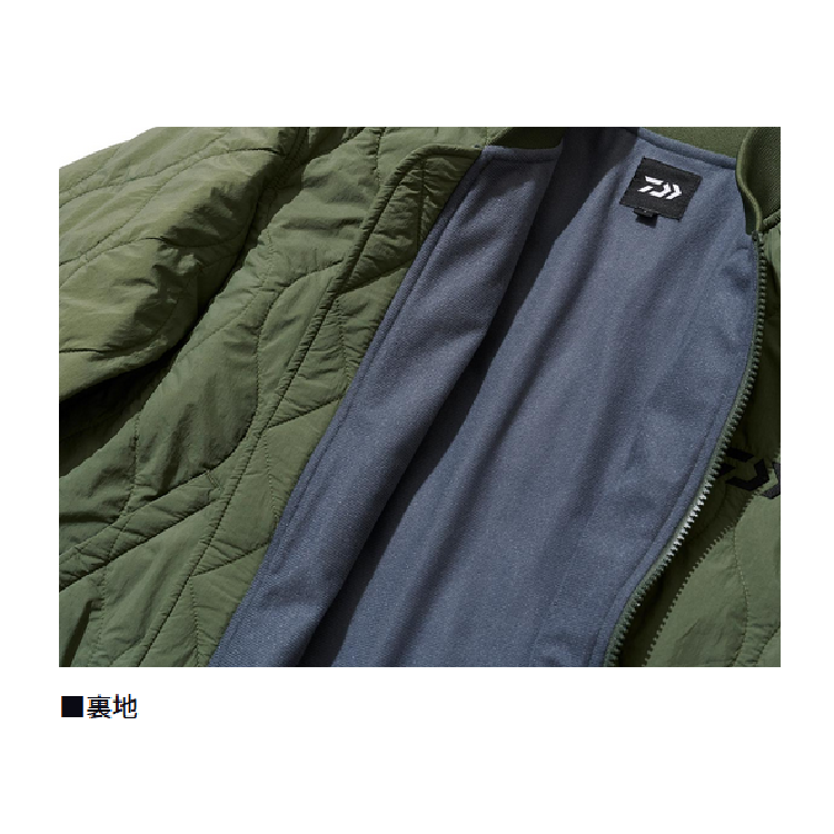 ダイワ 防寒アウター DJ-5925 CORDURA MA-1ジャケット オリーブグリーン レディース DAIWA