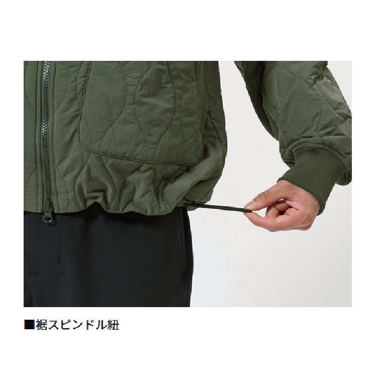 ダイワ 防寒アウター DJ-5925 CORDURA MA-1ジャケット オリーブグリーン レディース DAIWA