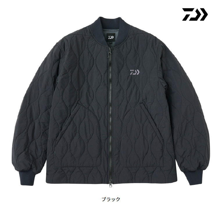 ダイワ 防寒アウター DJ-5925 CORDURA MA-1ジャケット ブラック DAIWA