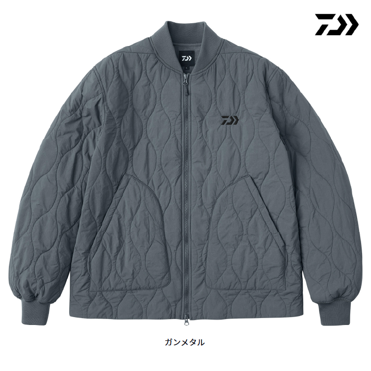 ダイワ 防寒アウター DJ-5925 CORDURA MA-1ジャケット ガンメタル DAIWA