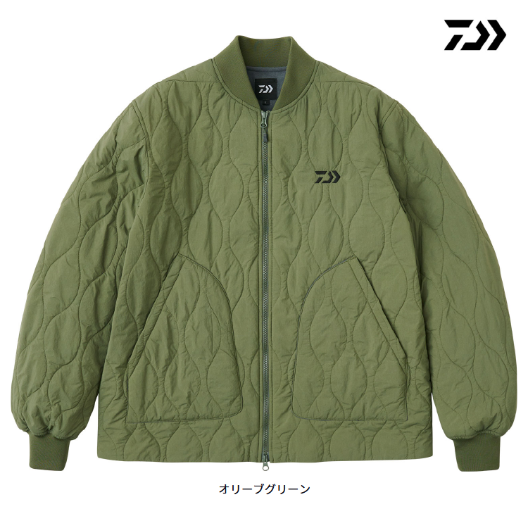 ダイワ 防寒アウター DJ-5925 CORDURA MA-1ジャケット オリーブグリーン レディース DAIWA