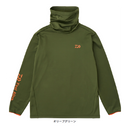 ダイワ 防寒シャツ DE-9325 ストレッチシャツネックウォーマー オリーブグリーン DAIWA