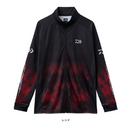 ダイワ シャツ DE-7725 エキスパートライトジップシャツ レッド DAIWA