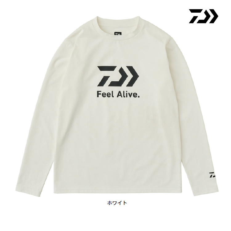 ダイワ 長袖シャツ DE-8025 クリーンオーシャンロングスリーブシャツ ホワイト DAIWA