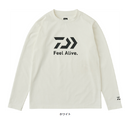 ダイワ 長袖シャツ DE-8025 クリーンオーシャンロングスリーブシャツ ホワイト DAIWA