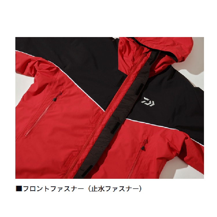 ダイワ 防寒ウェア DW-3425 RAINMAX ハイロフトウィンタースーツ レッド DAIWA