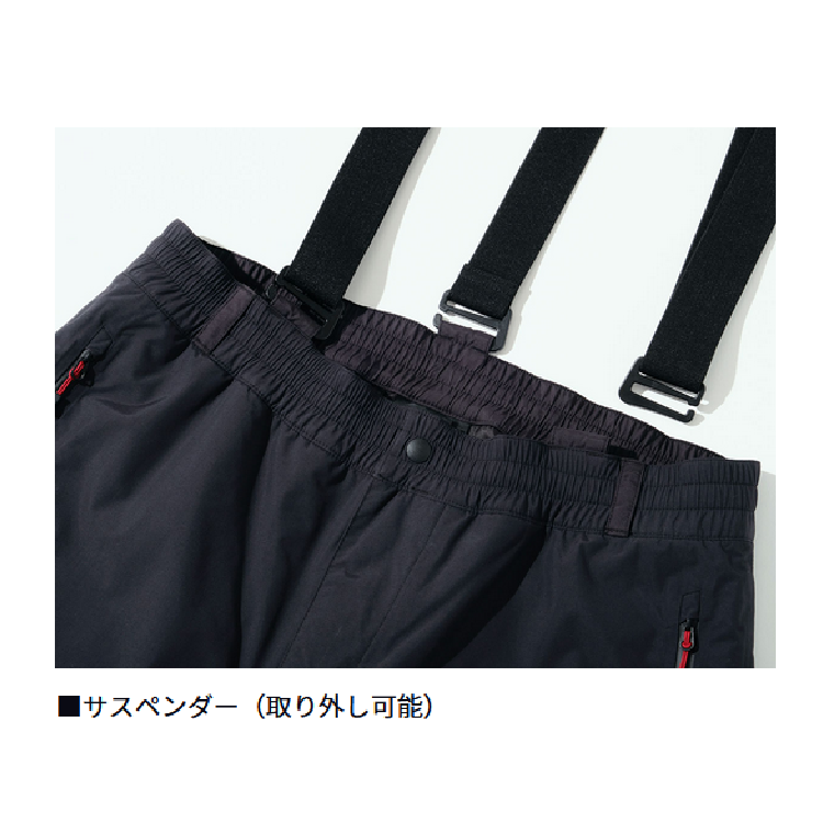 ダイワ 防寒ウェア DW-3425 RAINMAX ハイロフトウィンタースーツ レッド DAIWA