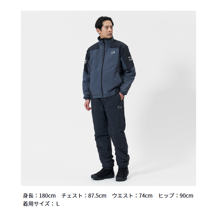 ダイワ 防寒ウェア DI-5225 CORDURA ウォームアップスーツ ブラック DAIWA